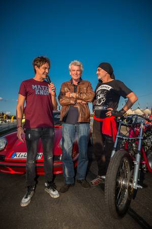 Brösel und Holgi mit Matze Knop.