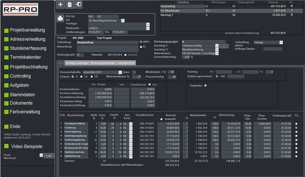 Allerdings sollte HOAI-Software flexibel sein und sowohl für einfache als auch komplexe Leistungsbilder und Projekte eingesetzt werden können. 