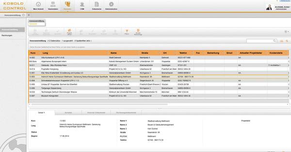 In BMSP-Lösungen integrierte HOAI-Module greifen auf vorhandene Stammdaten oder Projektinformationen zurück und bieten dadurch Rationalisierungsvorteile. 