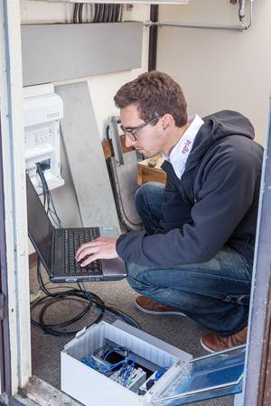 Wenn die Unterverteilung noch nicht ausgelastet ist, kann dort Ladeinfrastruktur integriert werden. Wenn die Unterverteilung noch nicht ausgelastet ist, kann dort Ladeinfrastruktur integriert werden.