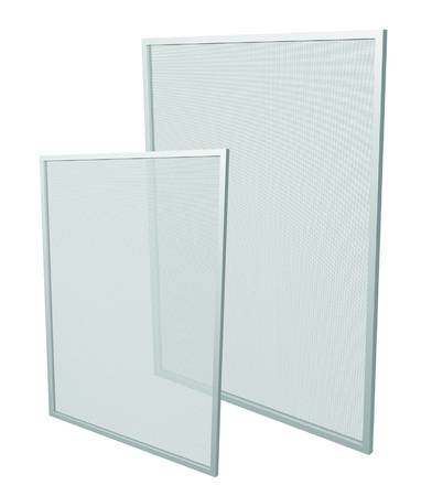 Sämtliche Rahmen der Fenster- und Türenserie werden aus stabilem, stranggepresstem Aluminium hergestellt.