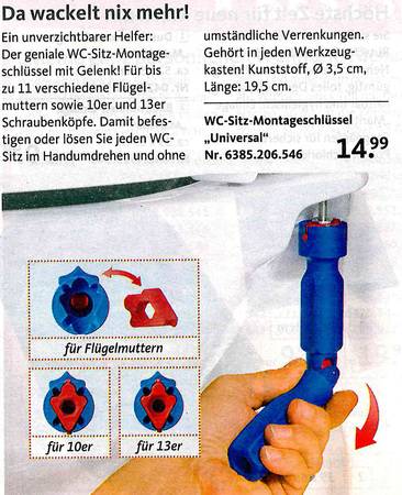 Sollte man eigentlich immer dabei haben - wie oft verdirbt einem das Gewackel, ... ach, lassen wir das.