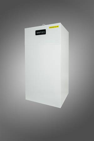 Das neue Lüftungsgerät profi-air 250 flex von FRÄNKISCHE ist einfach zu bedienen und lässt sich auf verschie-dene Weisen steuern, unter anderem über die neue profi-air cockpit App.