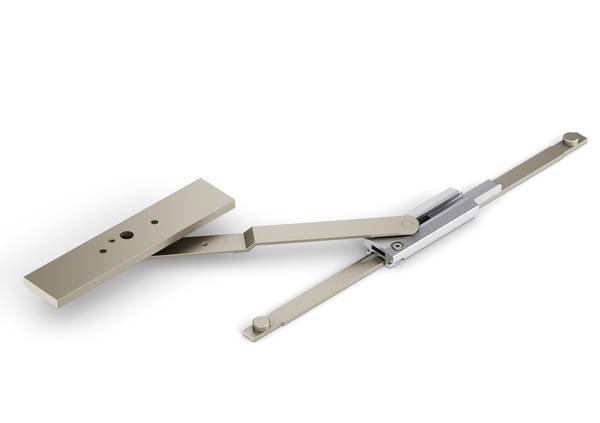 Der arretierbare Öffnungsbegrenzer ist sowohl in einer schraubbaren Ausführung als auch in einer klemmbaren Ausführung lieferbar. 