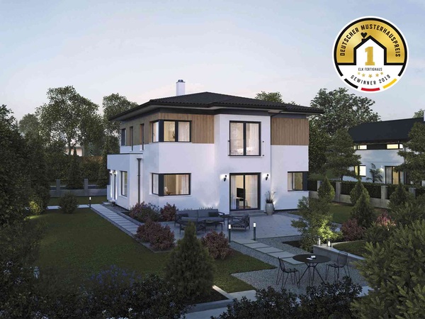 1. Platz: Musterhaus ELK 161 - ELK Fertighaus GmbH.