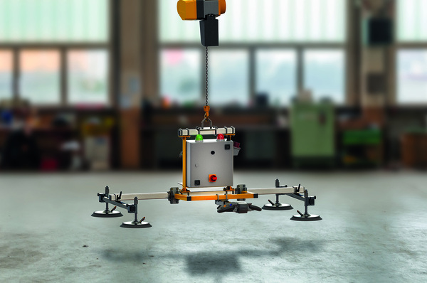 eT-Hover-panel für horizontales Plattenhandling.