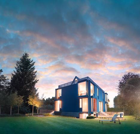 Eine fachgerecht angebrachte Fassadendämmung verschönert das Eigenheim