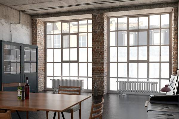 Die Loft-Edition von Purmo Deutschland basiert auf dem Röhrenradiator Delta Laserline mit den Oberflächen Rost, Stahl und Kupfer. 