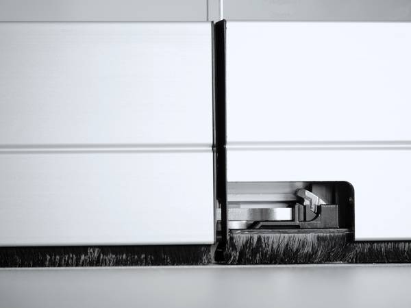 MSW-Anlage mit der neuen Komfortverriegelung - geschlossen. MSW-Anlage mit der neuen Komfortverriegelung - geschlossen.