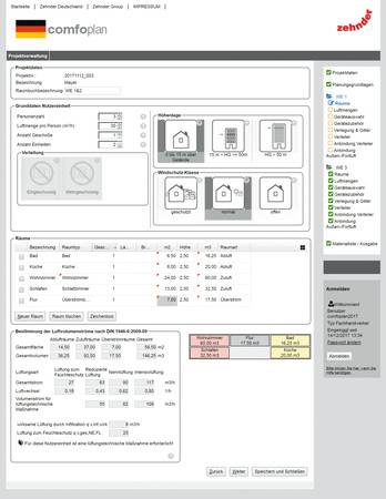Neben verlässlicher Luftmengenberechnung, Bewertung zur lüftungstechnischen Maßnahme sowie einer kompletten Materialliste aller Systemkomponenten ist somit auch eine sichere Planung gemäß der aktualisierten DIN 1946-6 gewährleistet.