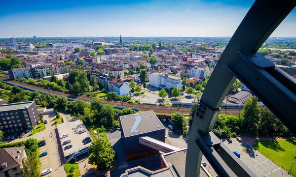 Auf dem vorletzten Platz landet Bochum mit gerade einmal 2,2 Sternchen und 78 Bewertungen, nur noch getoppt von...