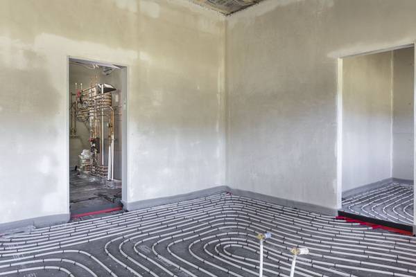 20 Räume des Vereinsheims sind mit Roth Fußbodenheizung ausgestattet. 