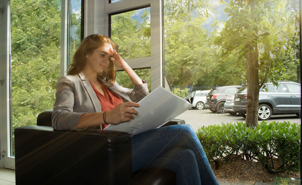 Direkte Sonneneinstrahlung ohne Haverkamp Dynamic. 