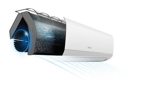 Reinigung des Wärmetauschers mit Frost Wash