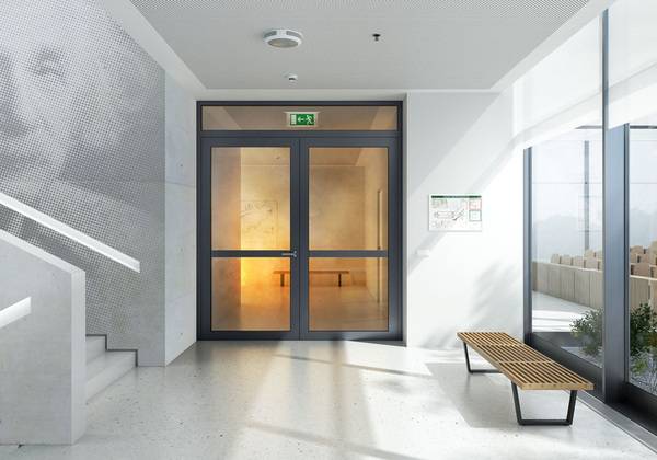 ... einem Brandschutzsystem mit 90 Minuten Feuerwiderstand. ... einem Brandschutzsystem mit 90 Minuten Feuerwiderstand.