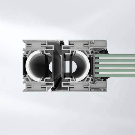 Dank Zubehörteilen wie Brandschutzisolatoren und Glashaltern erreicht die Brandschutztür Schüco FireStop ADS 90 FR 90 die höchste Feuerwiderstandsklasse von 90 Minuten. Dank Zubehörteilen wie Brandschutzisolatoren und Glashaltern erreicht die Brandschutztür Schüco FireStop ADS 90 FR 90 die höchste Feuerwiderstandsklasse von 90 Minuten.