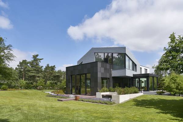 ... setzen sich auch in der Fassadengestaltung voneinander ab.