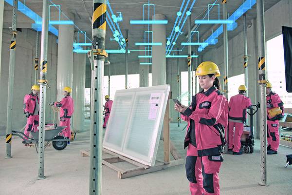 Bild 5: Mit einer Bauablaufsimulation lassen sich auch zeitliche und …