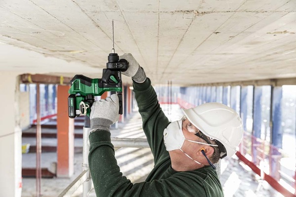 Hikoki: Akku-Bohrhämmer DH12DD, DH18DPA und DH18DPB