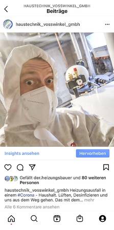 Auf Instagram & Co.: Das Bild ist auch eine Steilvorlage für die Eigenwerbung.