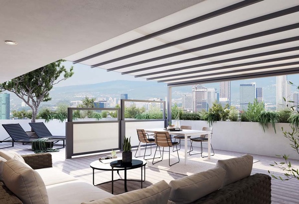 Markilux: Format lift für Privatsphäre und Windschutz