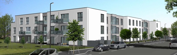 Die Neubauten direkt am Phoenixsee in Dortmund-Hoerde hat das Wohnungsunternehmen Dogewo21ausschließlich für ältere Menschen und Menschen mit Behinderung errichtet. Die Neubauten direkt am Phoenixsee in Dortmund-Hoerde hat das Wohnungsunternehmen Dogewo21ausschließlich für ältere Menschen und Menschen mit Behinderung errichtet.