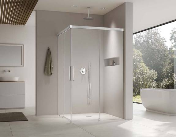 Alle Ausführungen der Gleittür verfügen über Gleittürkomfort durch den serienmäßigen Soft-Open- und Soft-Close-Mechanismus. Alle Ausführungen der Gleittür verfügen über Gleittürkomfort durch den serienmäßigen Soft-Open- und Soft-Close-Mechanismus.