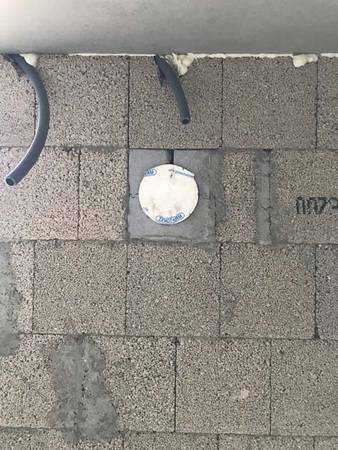 ... wie ein normaler Mauerstein als Platzhalter in das Mauerwerk integriert.