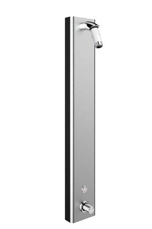 Conti+-Duschpaneel mit endständigem Filter.