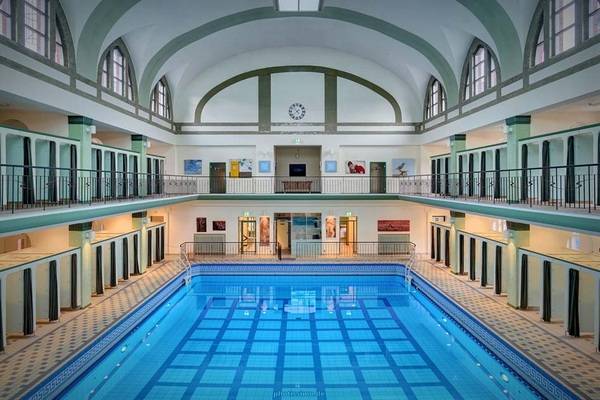 Die Münster-Therme entstand zwischen 1900-1902 nach den Plänen des Architekten Richard Genschmer.