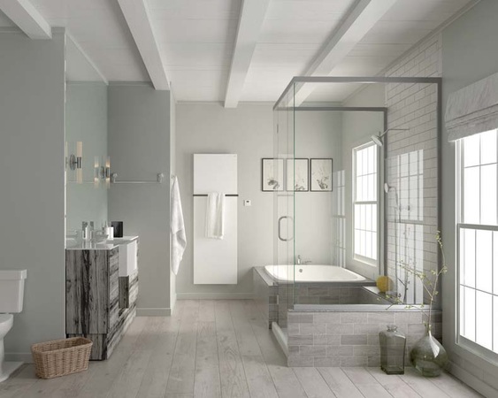 Zehnder: Badheizkörper Zehnder Fina Lean Bar