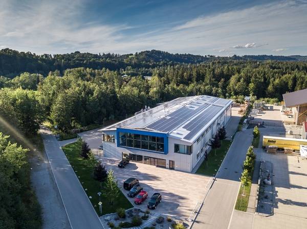 Firmengebäude von Rollo Solar im bayerischen Bad Tölz 