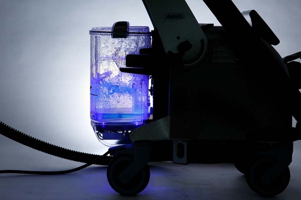 Alle Geräte der Blue-Evolution-Reihe von beam sind mit UVC-Wasserfilter ausgestattet.