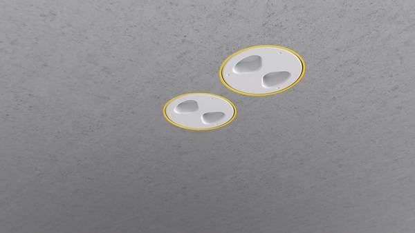 Wird der profi-air Flachverteiler 6-fach von FRÄNKISCHE mit dem Ovalkanal in der Ortbeton- oder Filigrandecke verbaut, ist die Installation kaum sichtbar. Wird der profi-air Flachverteiler 6-fach von FRÄNKISCHE mit dem Ovalkanal in der Ortbeton- oder Filigrandecke verbaut, ist die Installation kaum sichtbar.