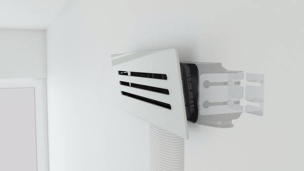 Stabil und flexibel: Mithilfe der seitlichen Metallwinkel lassen sich die profi-air Luftdurchlassboxen von FRÄNKISCHE mit wenig Aufwand an der Wand oder auf dem Boden fixieren.