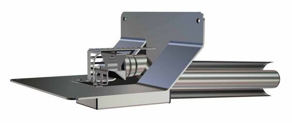 Loro: Haupt-Not-Kombi-Attika-Entwässerung Loro-X Duoflux Flach 50