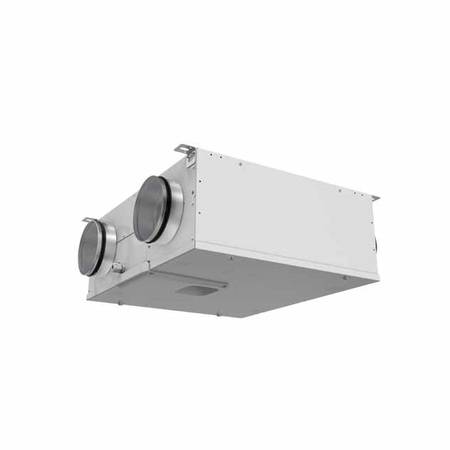 In Verbindung mit einem zentralen Lüftungsgroßgerät regelt die x-well-Wohungslüftungbox VAV die bedarfsgerechte Luftmenge in der einzelnen Wohneinheit – mittels Stufenschaltung und serienmäßig verbautem Feuchtesensor.