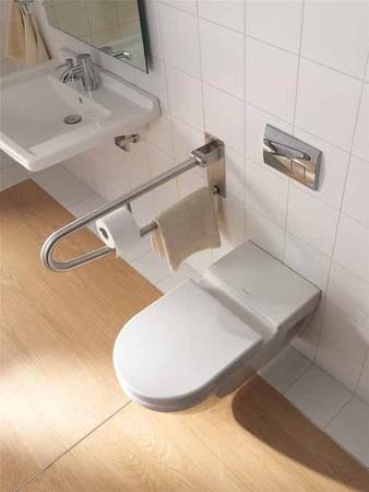 Starck 3 Vital: Wand-WC mit 70 cm Ausladung, optional mit ... Starck 3 Vital: Wand-WC mit 70 cm Ausladung, optional mit ...