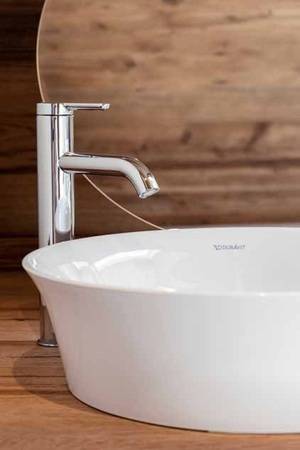 Organisches Design: White-Tulip-Aufsatzbecken von Philippe Starck.