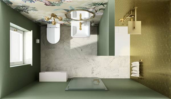 Badezimmer-Design "Imperial Dreams"