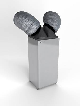 Paros mit EPP Adapter und Schläuchen.