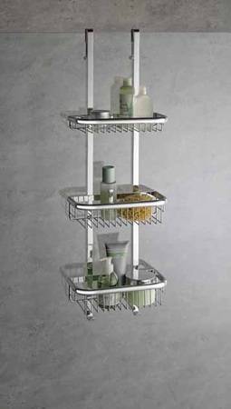 Für noch mehr Komfort und extra viel Stauraum sorgt der 2- oder 3-teilige Duschbutler Premium im ansprechenden Design. Eingehängt über der Duschwand, befinden sich alle Utensilien in bequem erreichbarer Höhe. Für noch mehr Komfort und extra viel Stauraum sorgt der 2- oder 3-teilige Duschbutler Premium im ansprechenden Design. Eingehängt über der Duschwand, befinden sich alle Utensilien in bequem erreichbarer Höhe.