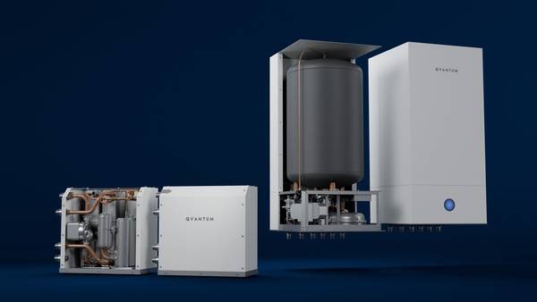Die wohl kleinste Wärmepumpe der Welt – die Wohnungswärmepumpe Qvantum QG-6-M – und die Thermische Batterie Qvantum QH100. Die wohl kleinste Wärmepumpe der Welt – die Wohnungswärmepumpe Qvantum QG-6-M – und die Thermische Batterie Qvantum QH100.