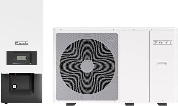 Die Remeha Mercuria gibt es in zwei Ausführungen: eine Version für den hybriden Betrieb und eine Version für den rein elektrischen Betrieb mit eingebauter Elektrozusatzheizung. 