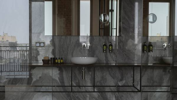 Aufsatz-Waschtische von Kaldewei für das Grand Hotel Łódź 