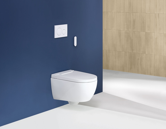 Meist ist die Installation eines Dusch WCs, wie des Geberit AquaClean Alba, bereits mit überschaubarem baulichem Aufwand möglich.