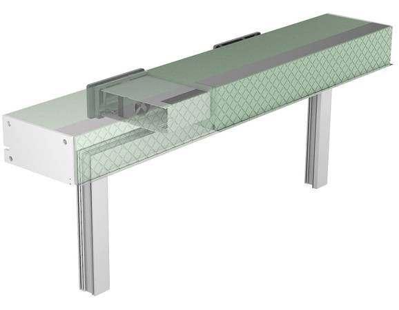 Airfox Therm uni ist ein Einbaukasten ohne Behang mit gedämmtem Airfox-Modul.