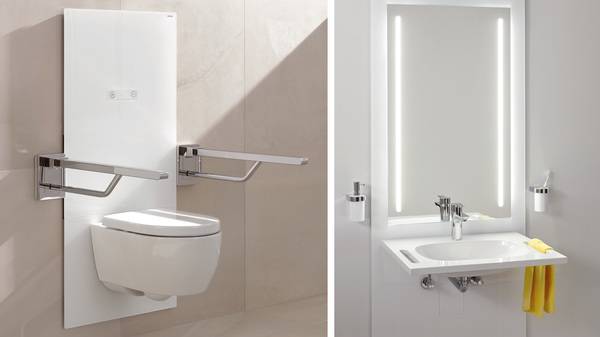 Das Vorwandsystem S50 von Hewi. Das Vorwandsystem S50 von Hewi.