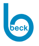 Beck GmbH Druckkontrolltechnik Logo