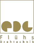 Flühs Drehtechnik GmbH Logo